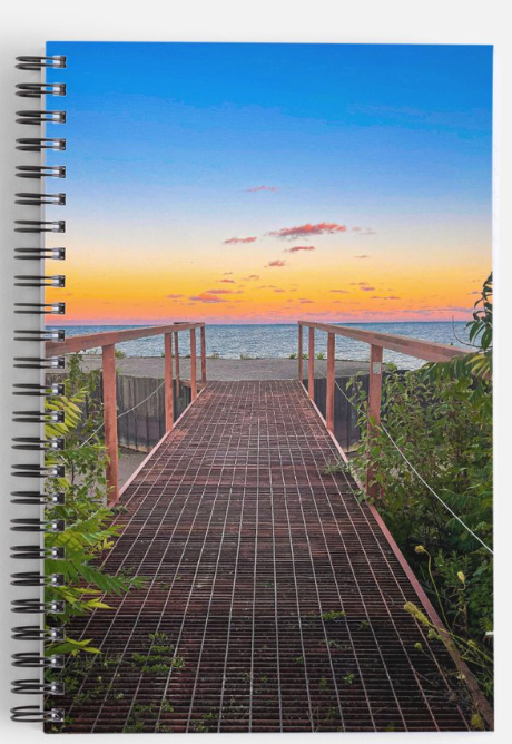 Port Sanilac Breakwall Hidden Gem Journal / Notebook