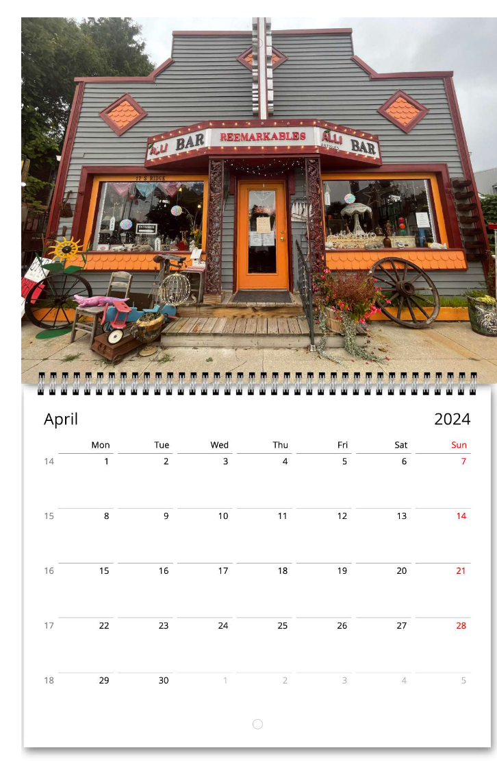 2024 Port Sanilac Wall Calendar *PICKUP ONLY*