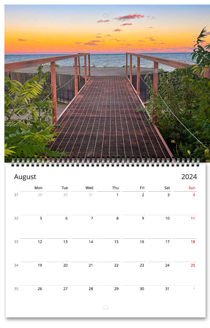 2024 Port Sanilac Wall Calendar *PICKUP ONLY*