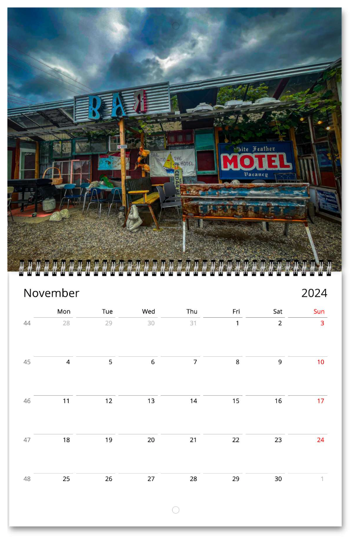 2024 Port Sanilac Wall Calendar *PICKUP ONLY*