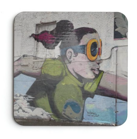 Fly Girl Fly on Coasters Coasters