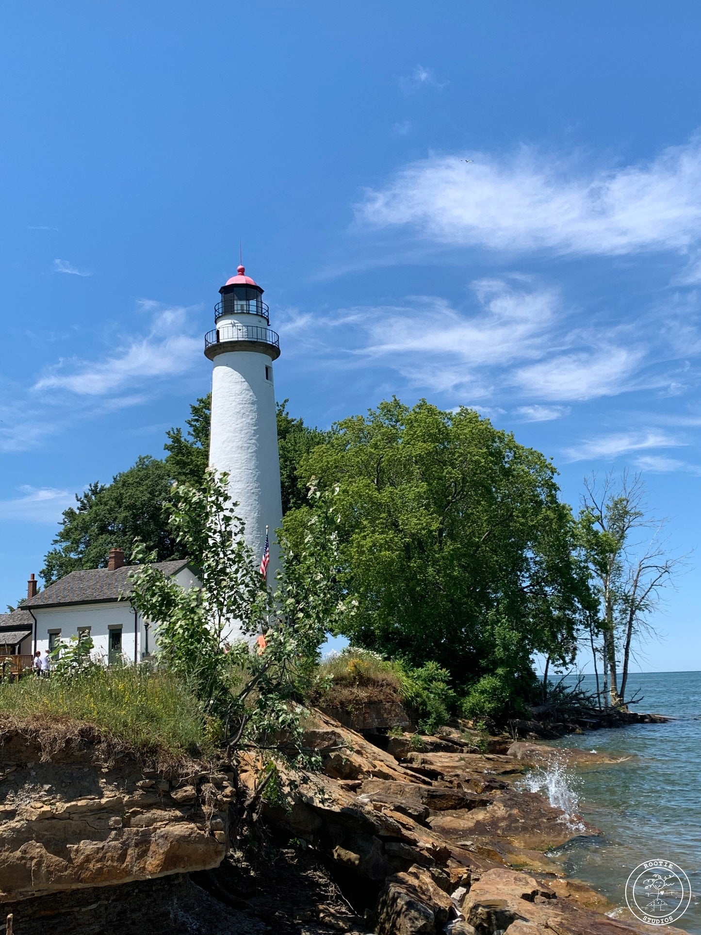 Pointe Aux Barques Lighthouse Notecard