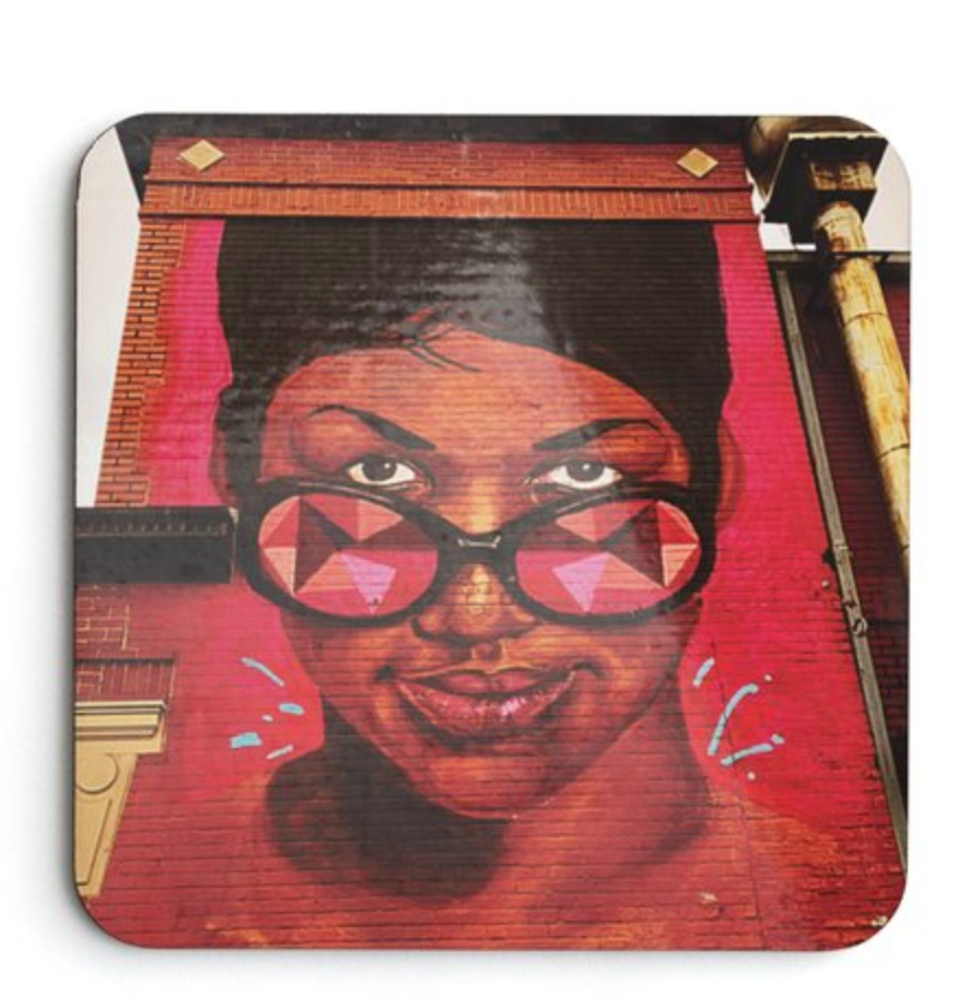 Red Lady on Coasters Coasters