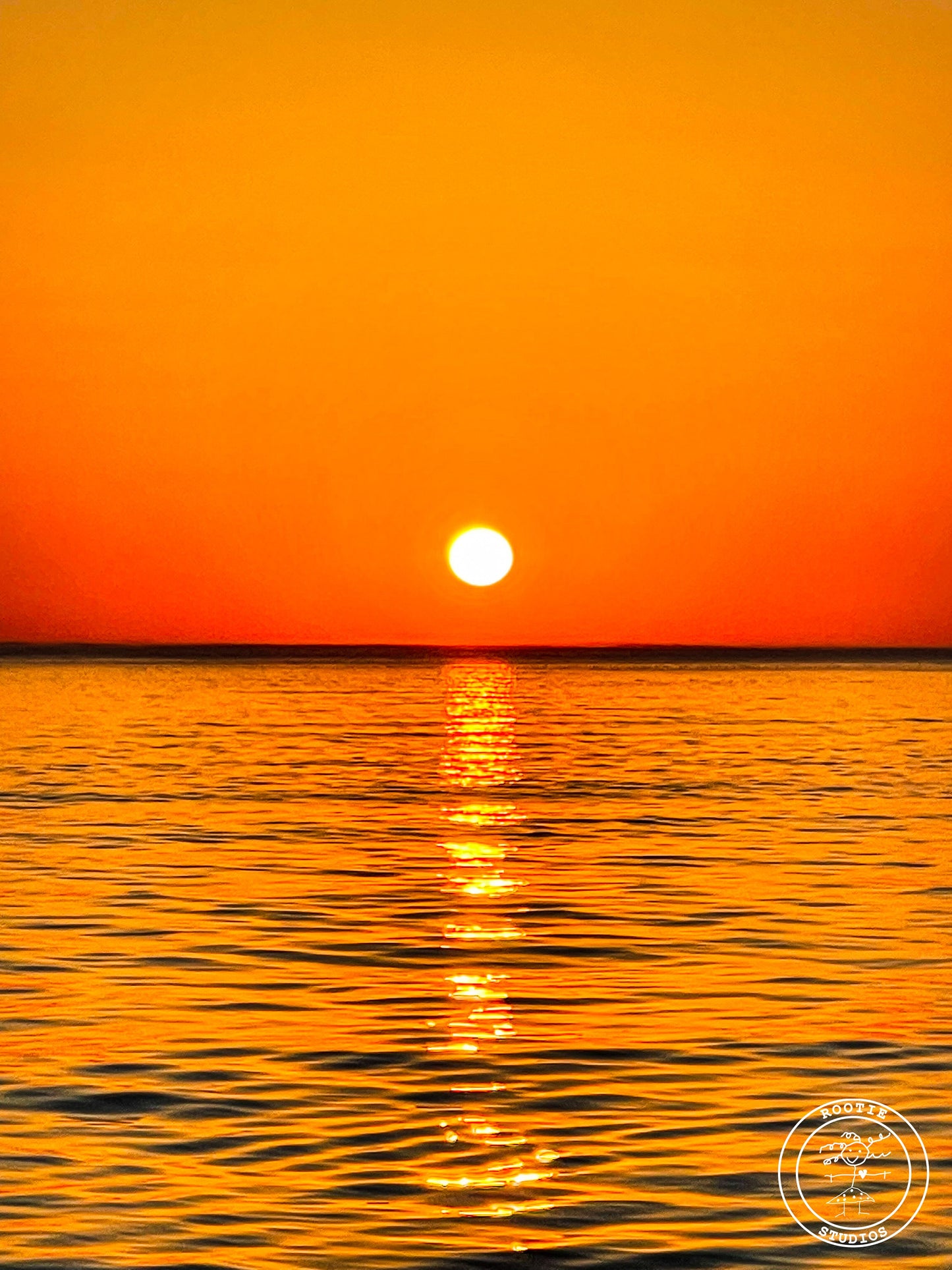 Sunrise over Lake Huron Notecard