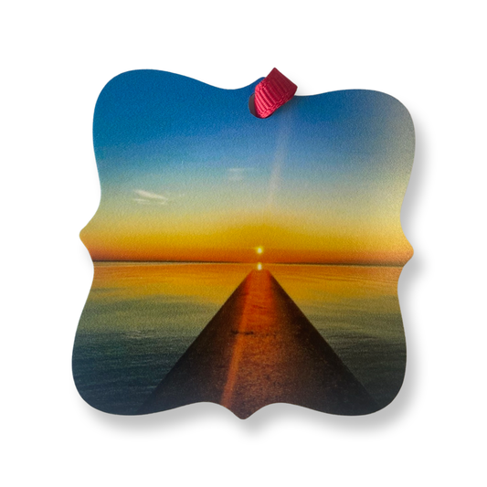 Breakwall Meets The Sunrise  - Ornament